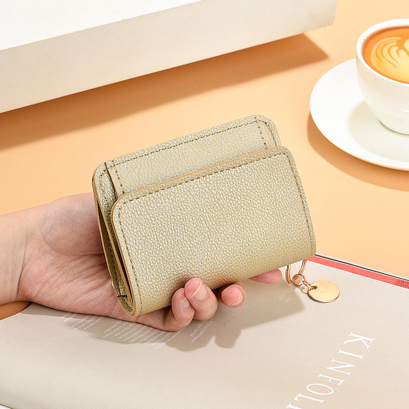 Women's Korean Short Chic Clutch Zipper Ladies Wallets