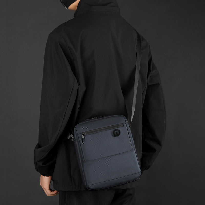 Men's Slouchy Korean Waterproof Haversack Pouch Men's Shoulder Bags