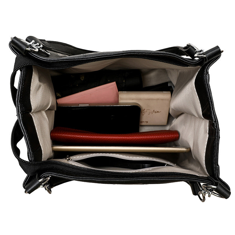 Women's Capacity Totes Retro Commuter Light Luxury Shoulder Bags