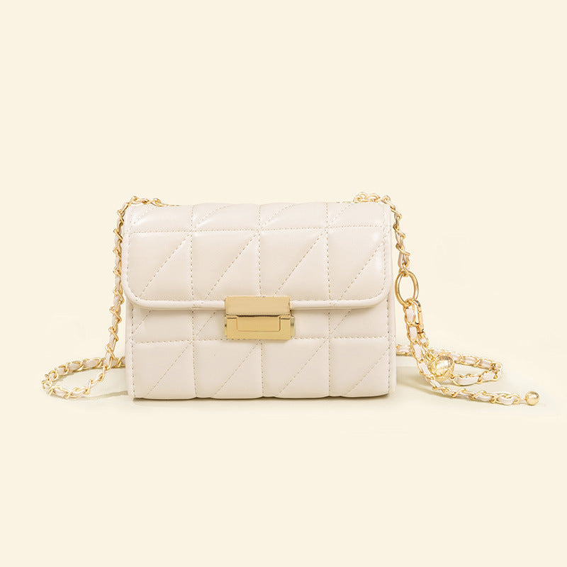 Women's Attractive Fashionable Rhombus Chain Quality Shoulder Bags