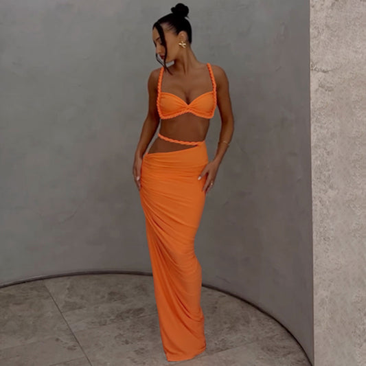 Creative Women's Sexy Bikini Strap Sheath Suits