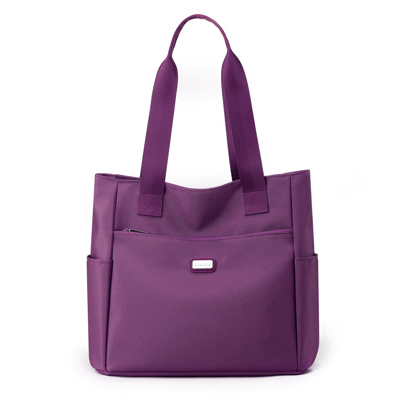 Women's Simple Stylish Oxford Cloth Large Capacity Shoulder Bags
