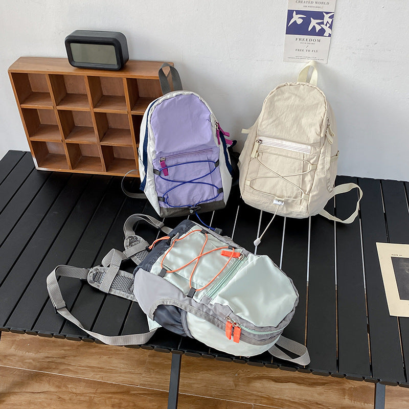 Women's Style Cute Drawstring Mini Lightweight Backpacks