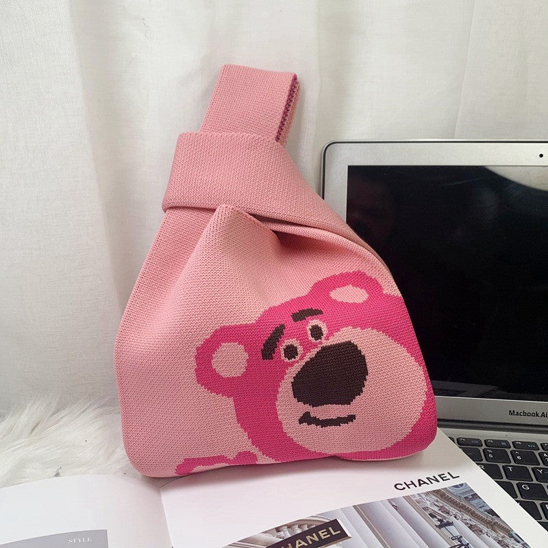 Thickened Knitting Female Hand Knitted Gift Handbags