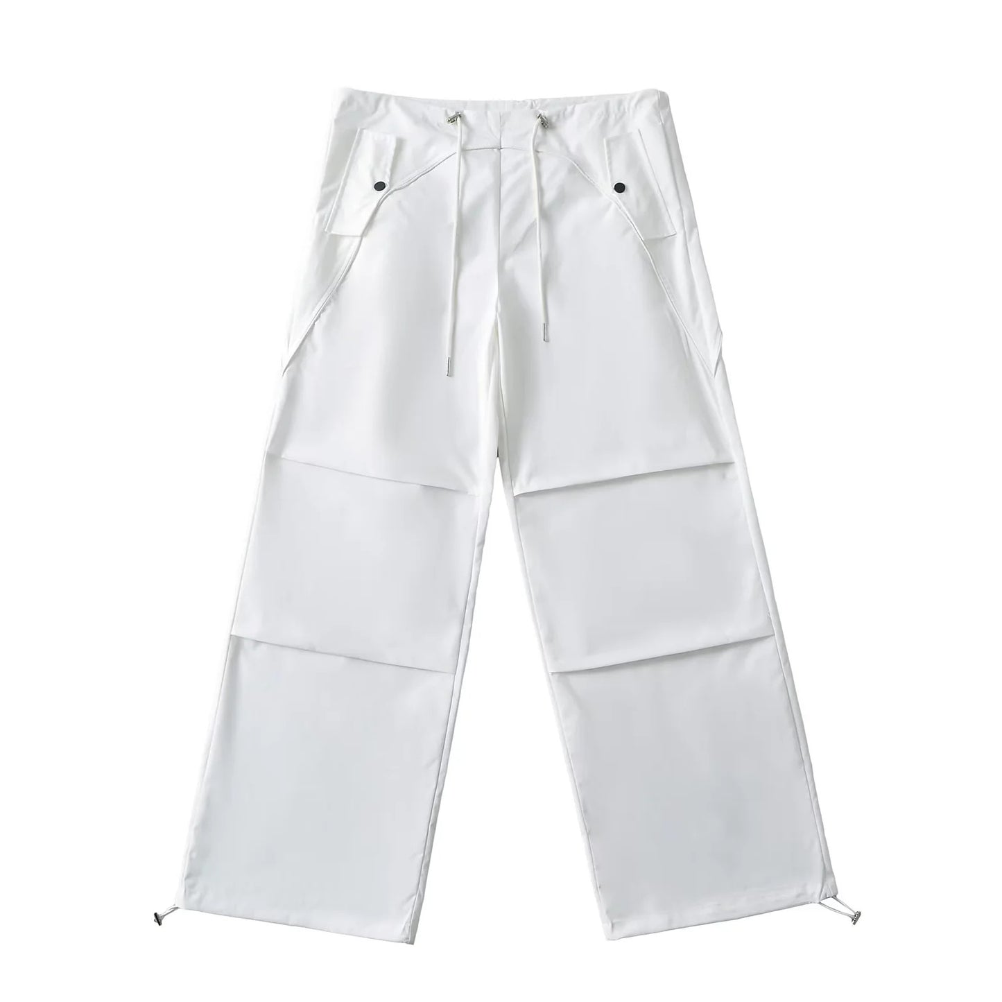 Women's Parachute Soldier Overalls Autumn Sports Tactical Straight Mountaineering Leisure Pants