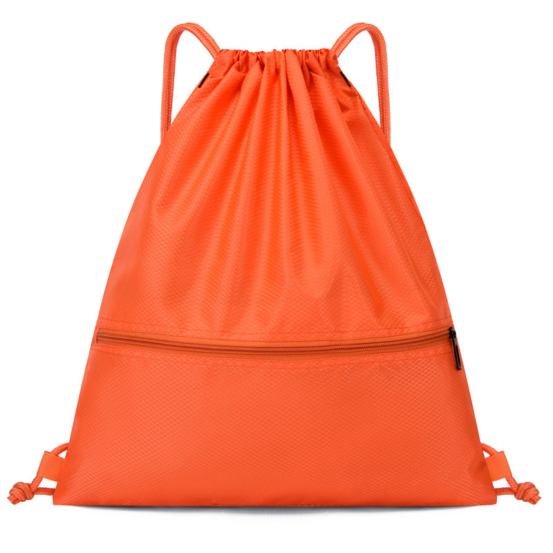 Fitness Training Oxford Fabric Drawstring Large Backpacks