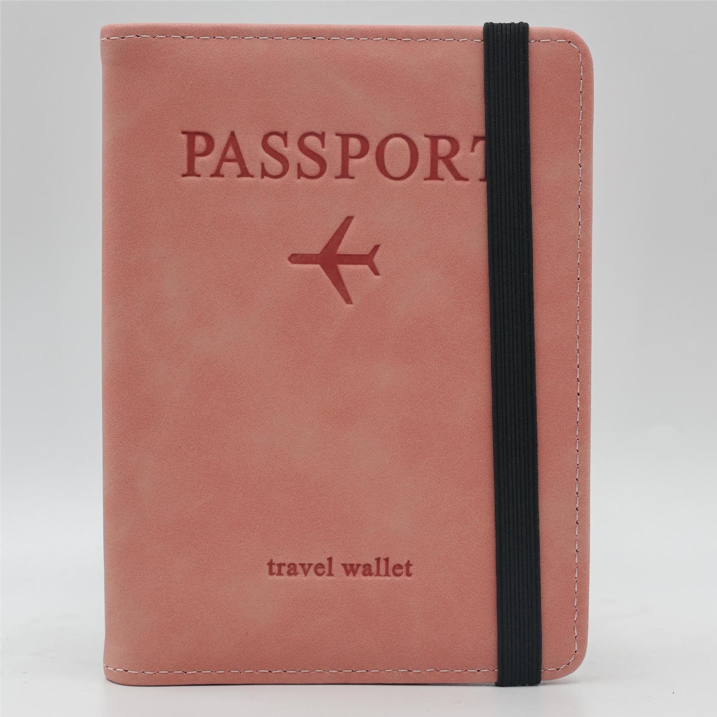 Cover Document Portable Lightweight Leather Clutch Id Package