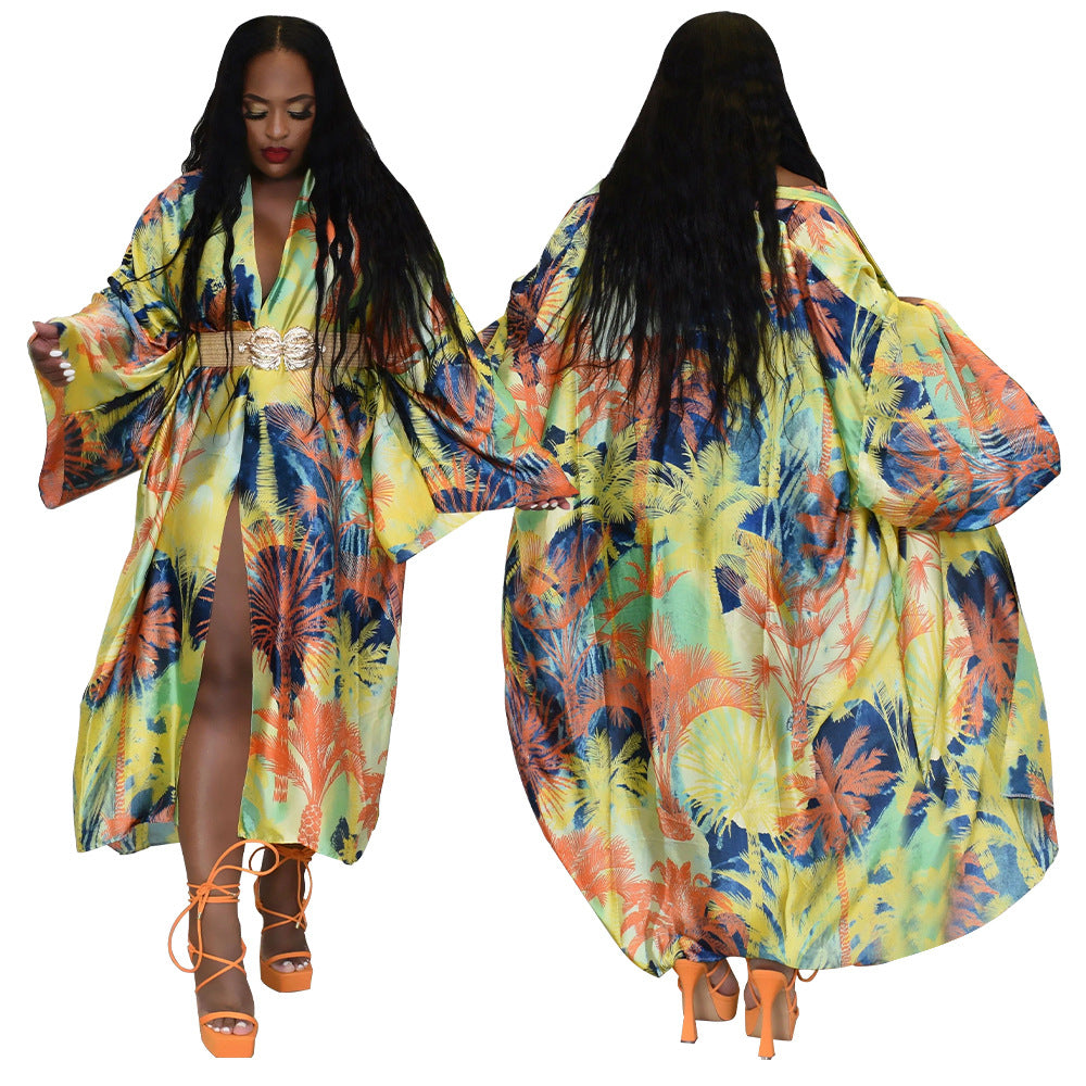 Women's Artificial Silk Fashion Casual Trench Coats