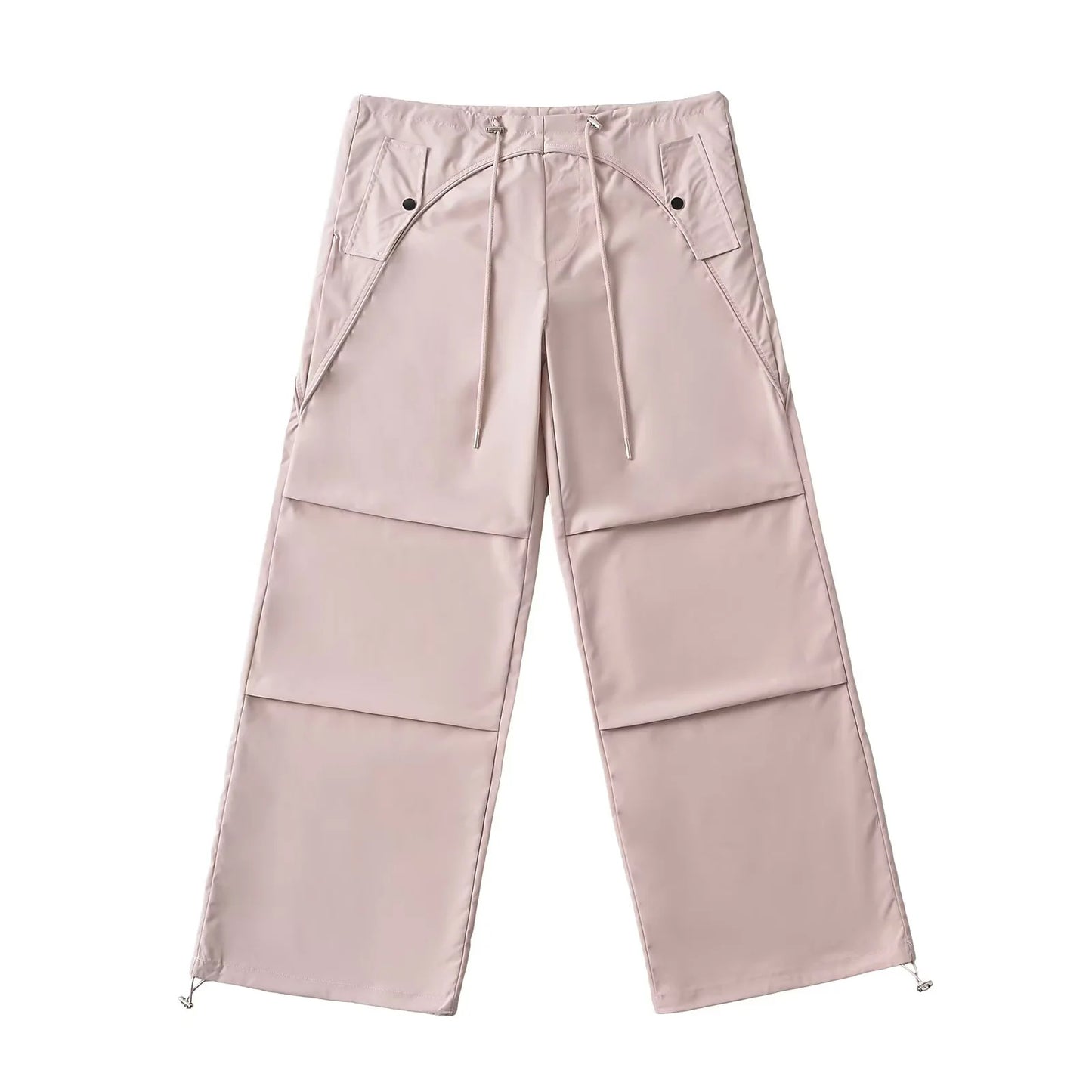 Women's Parachute Soldier Overalls Autumn Sports Tactical Straight Mountaineering Leisure Pants