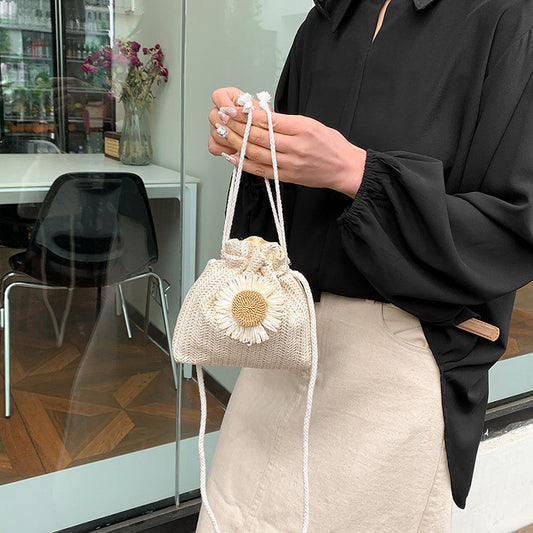 Women's Personalized Woven Trendy Straw Cute Summer Bags