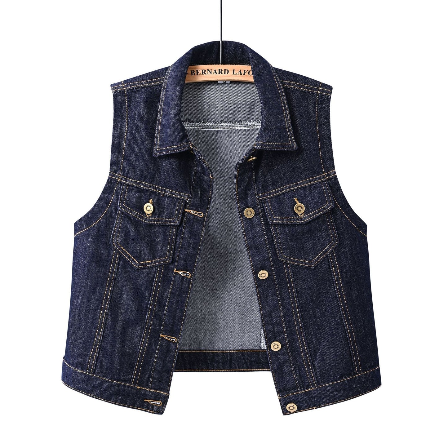 Women's Sleeveless Casual Retro Western Style Slim Fit Women's Vest