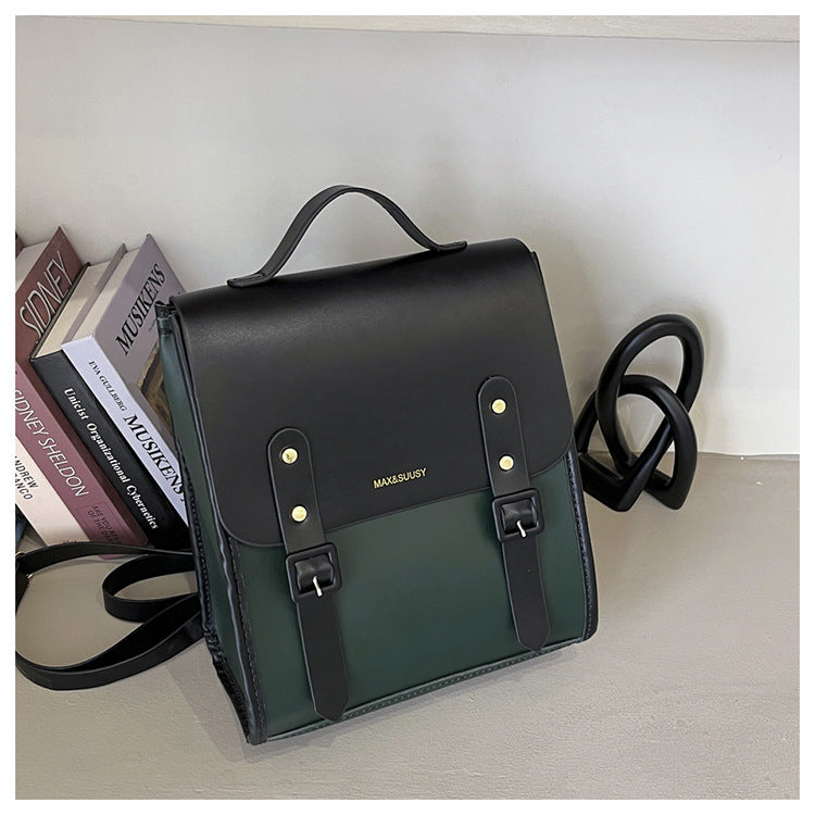 Women's Fashionable Retro Large Capacity Fashion Simple Backpacks