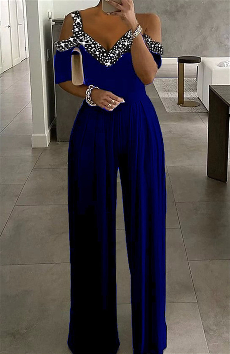 Innovative Cool Women's One-piece Dress Printed Jumpsuits