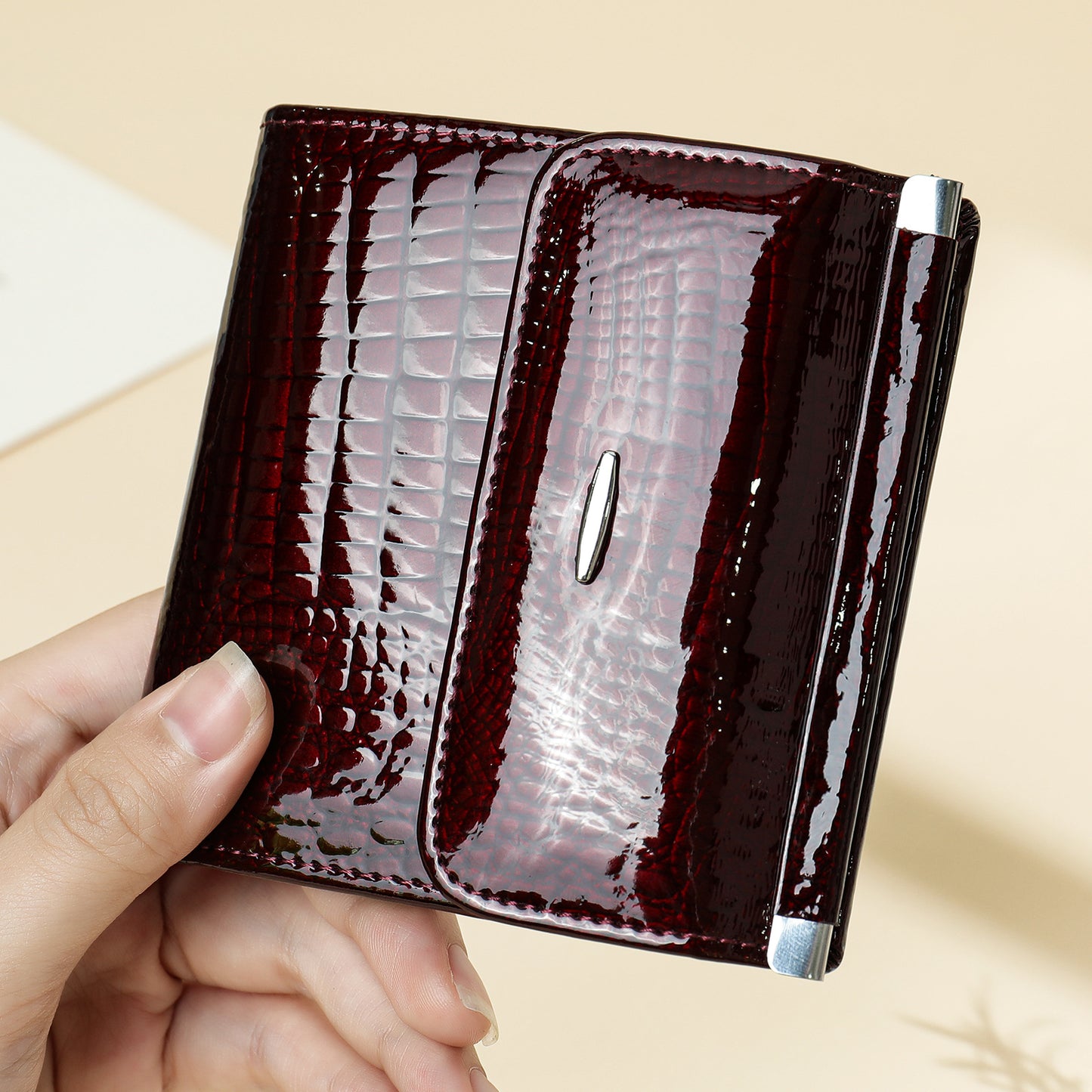 Women's High-grade Clutch Genuine Leather First Layer Ladies Wallets
