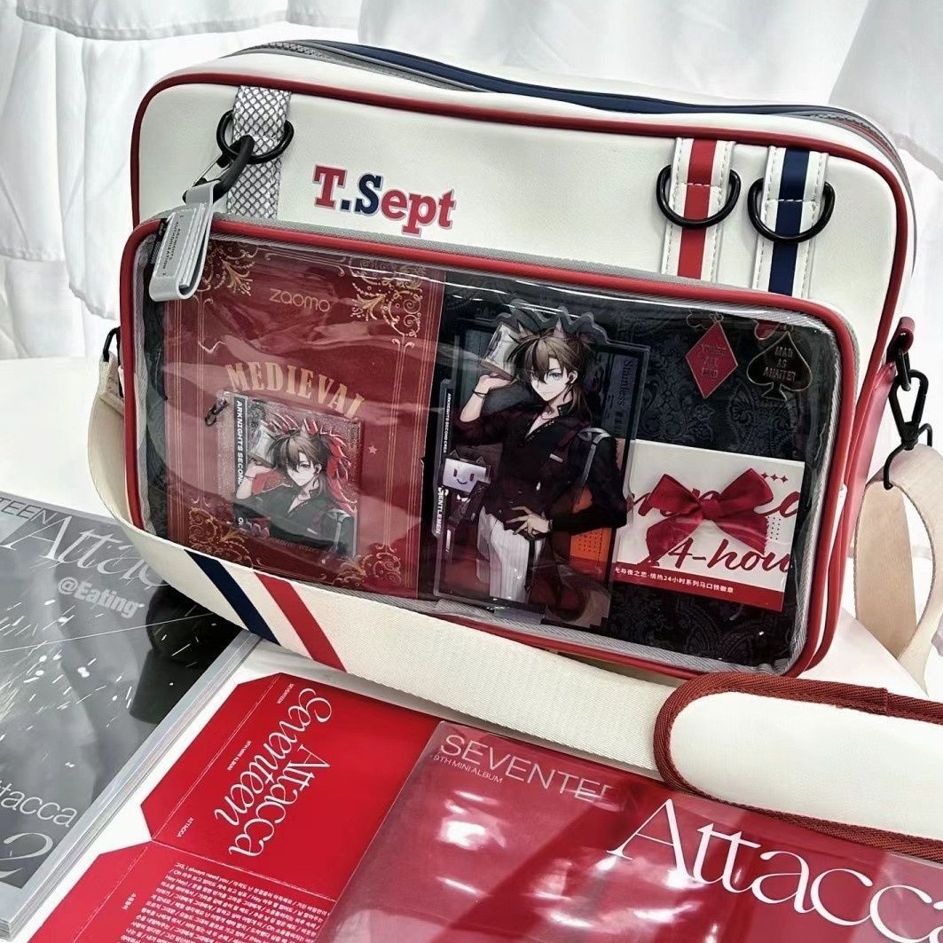 Graduation Cartoon Large Capacity Style Neutral Shoulder Bags