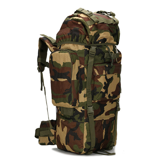 Hiking Large Capacity Shiralee Camouflage Military Backpacks