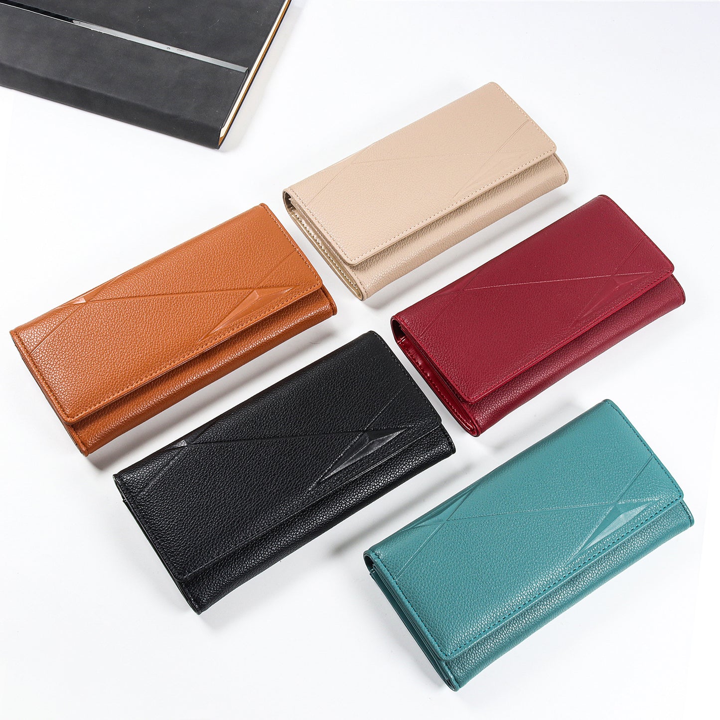 Women's Long Korean Style Multiple Slots Large Ladies Wallets