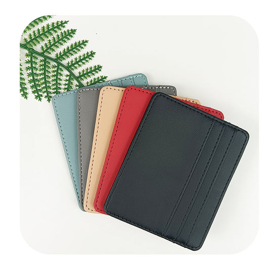 Portable Multiple Slots Large Capacity Exquisite Card Holder