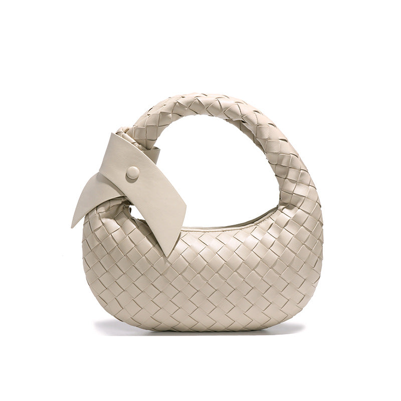 Women's Good Texture Hand Carrying Underarm Hand-woven Summer Handbags
