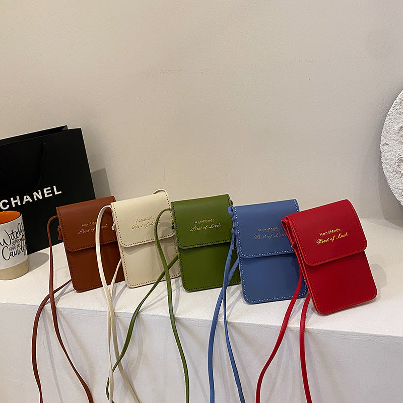 Mobile Hand Sewing Handmade Woven Material Phone Bags