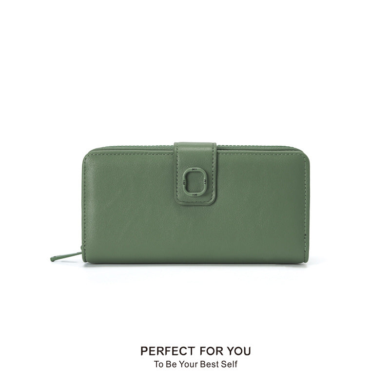 Women's Fashion Simple High Sense Multiple Slots Ladies Wallets