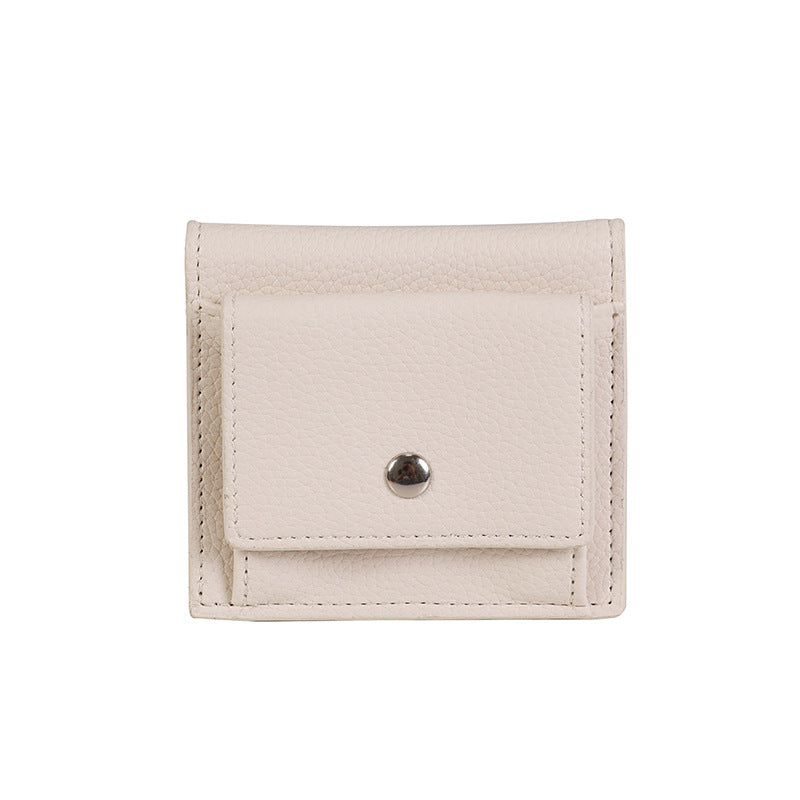 Women's Two-fold High-grade Short Thin Mini Simple Ladies Wallets