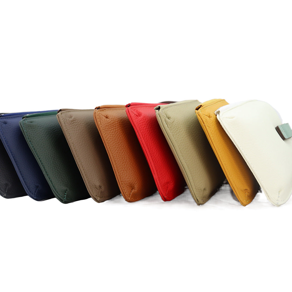 Layer Cowhide Korean Style Trendy Autumn Phone Bags
