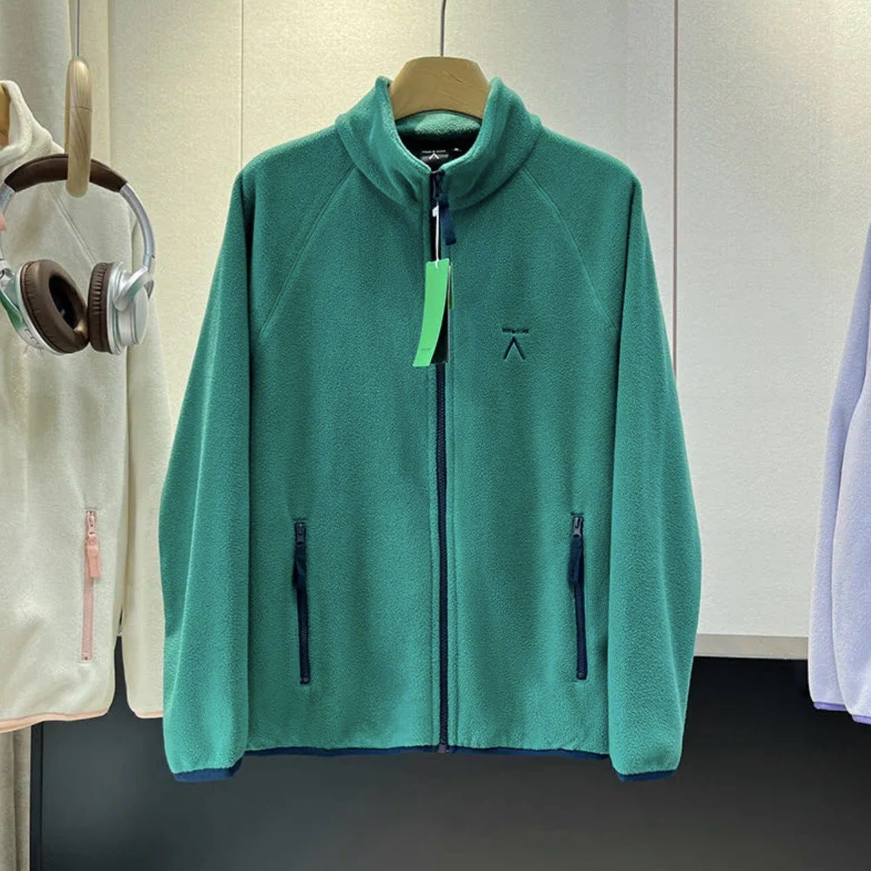 Women's Dopamine Stand Collar Fleece Zipper Polar Sweaters