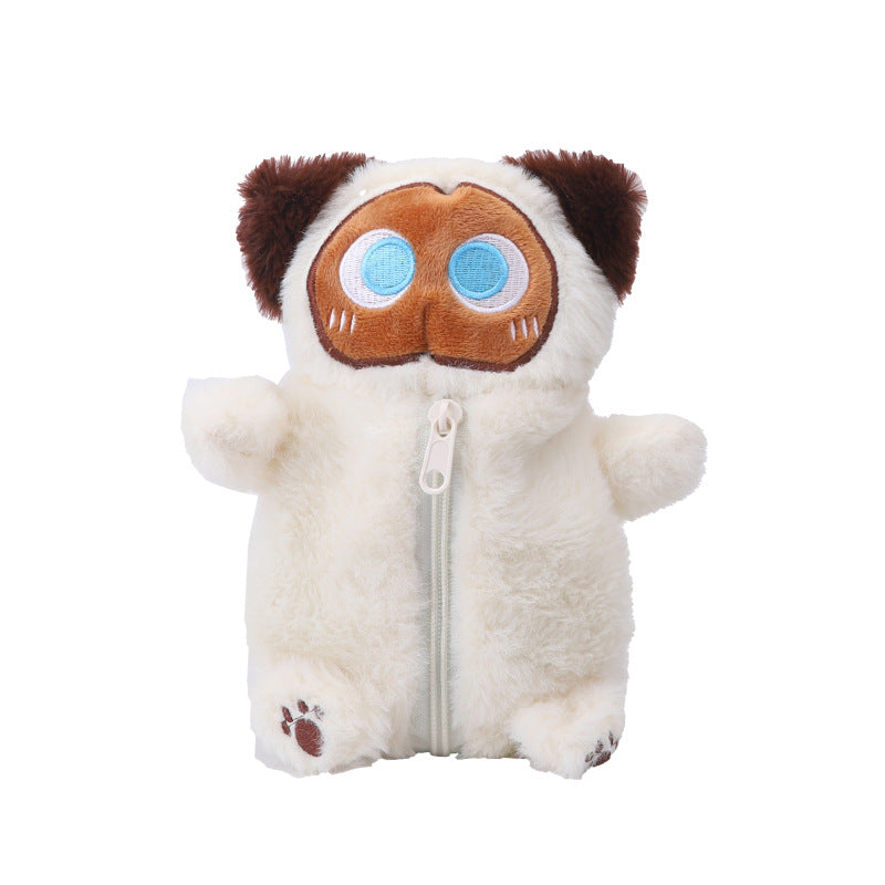 Kitten Document Pencil Cute Buggy Cartoon Handbags