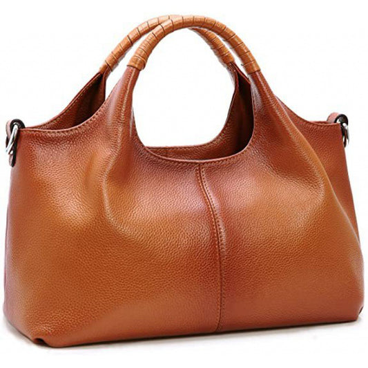 Women's Large Capacity Simple Soft Leather Crossbody Bags