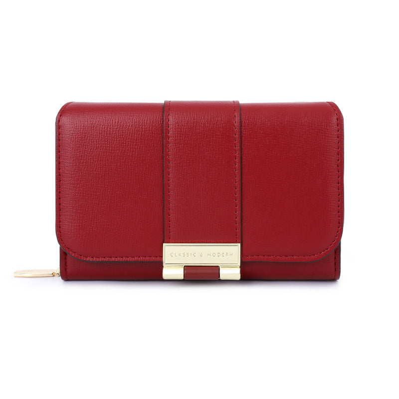 Women's Classy Graceful Durable Elegant Short-term Ladies Wallets