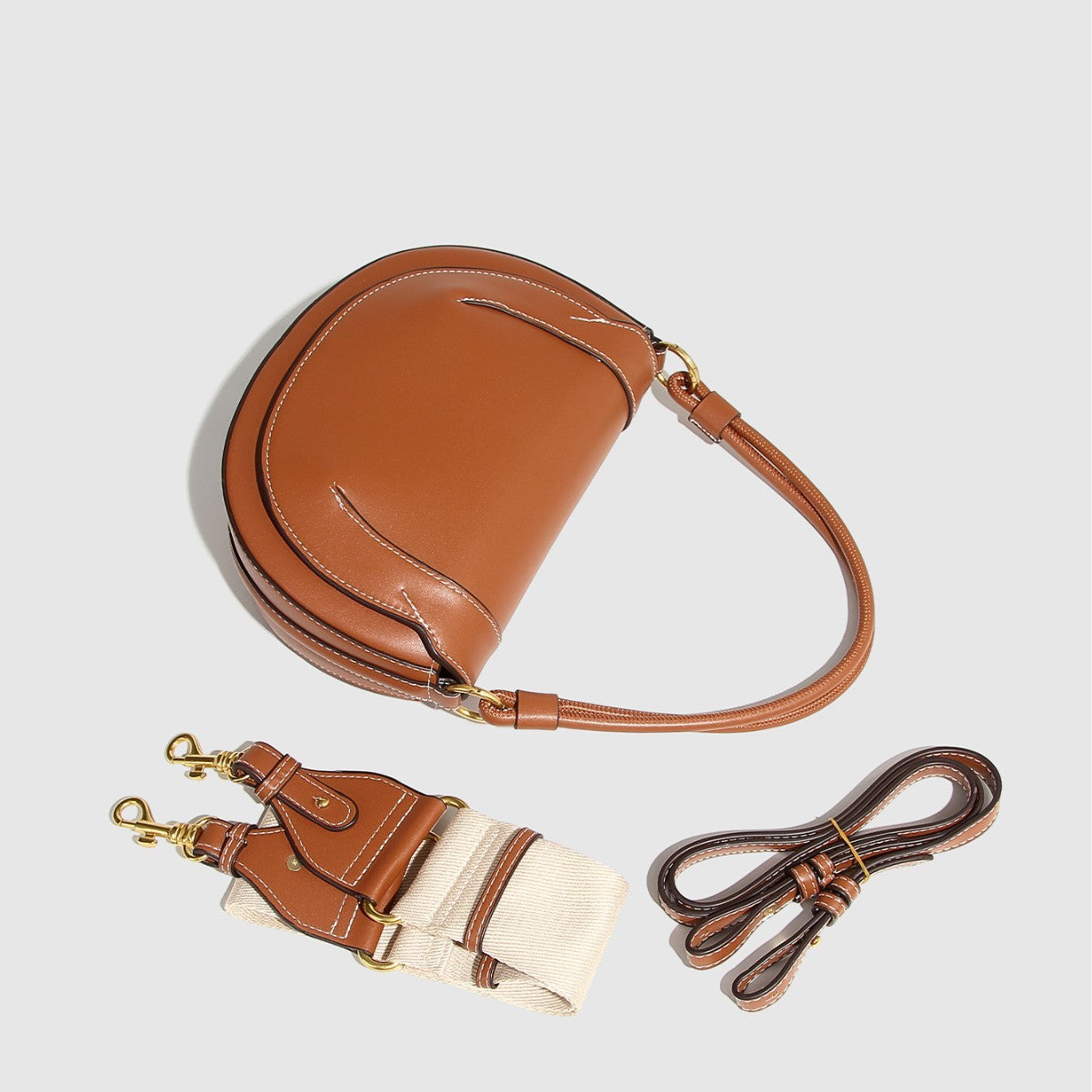 Women's Spanish Saddle Magnetic Snap Flap Handbags