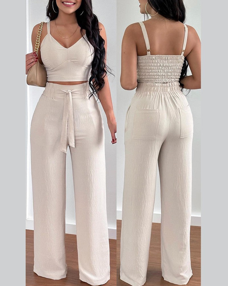Women's Spring Sweet Style Fresh Polyester Small Fashion Casual Suit