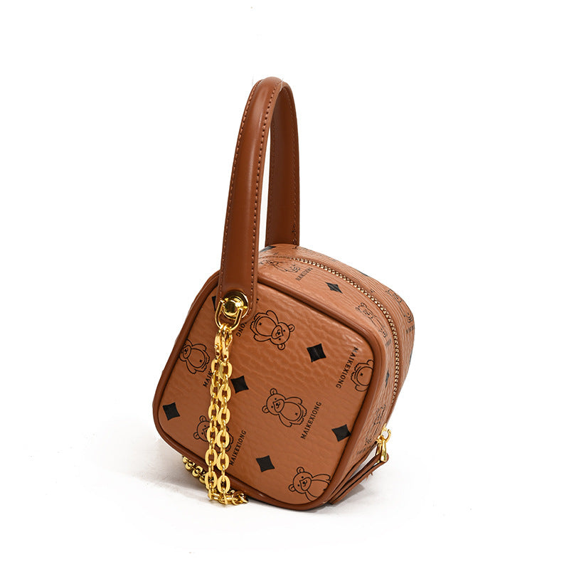 Women's & Children's & Korean Style Little Bear Printed Crossbody Bags