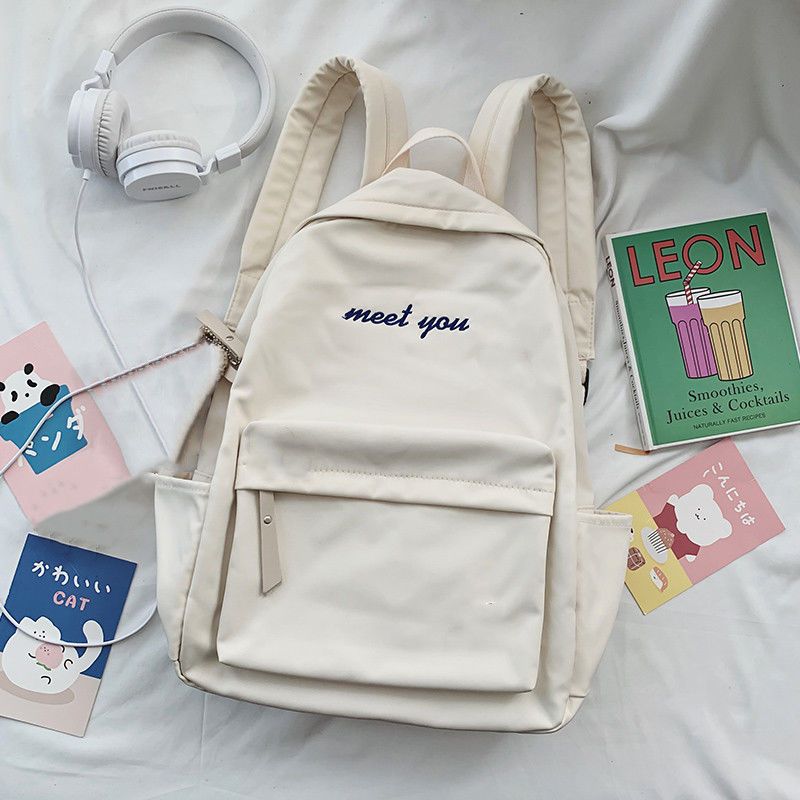 Female Korean High Junior Cute Large Middle School Students' Schoolbags