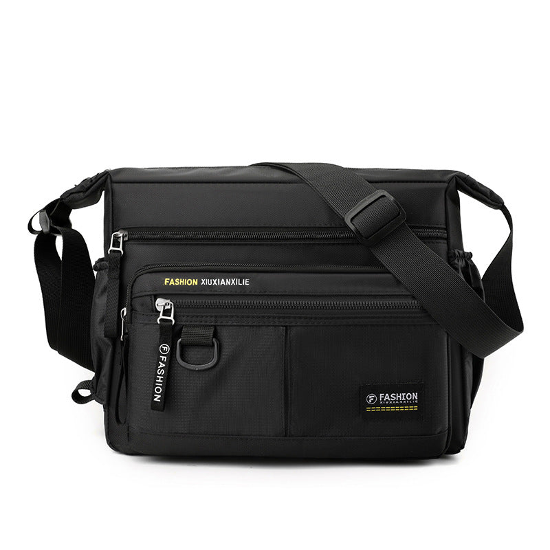 Men's Large Capacity Waterproof Leisure Simple Trendy Men's Messenger Bags