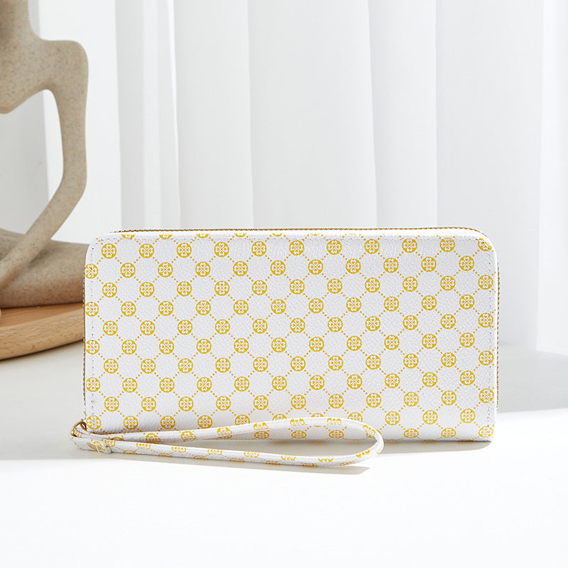 Women's Long Zipper Fashion Presbyopic Mobile Ladies Wallets