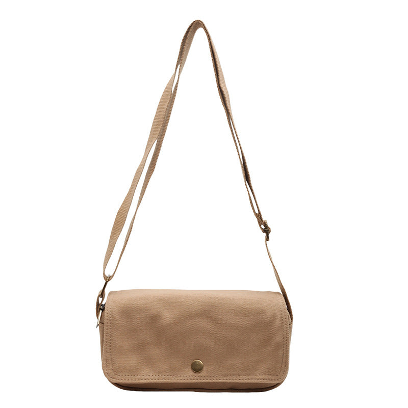 Mini Versatile Lightweight Mobile Solid Color Men's Messenger Bags