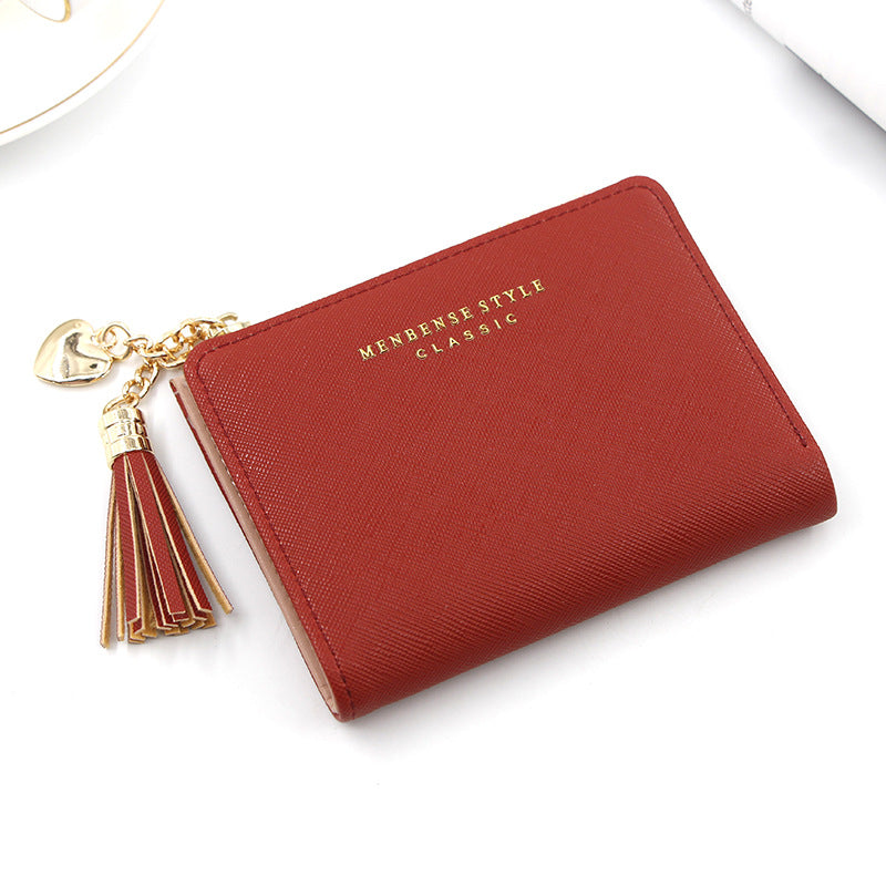 Women's Fashion Large Capacity Multifunctional Clutch Short Ladies Wallets