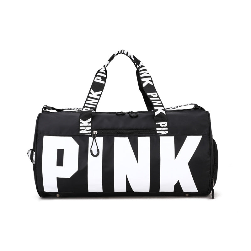 Pink Dry Wet Separation Portable Storage Travel Bags