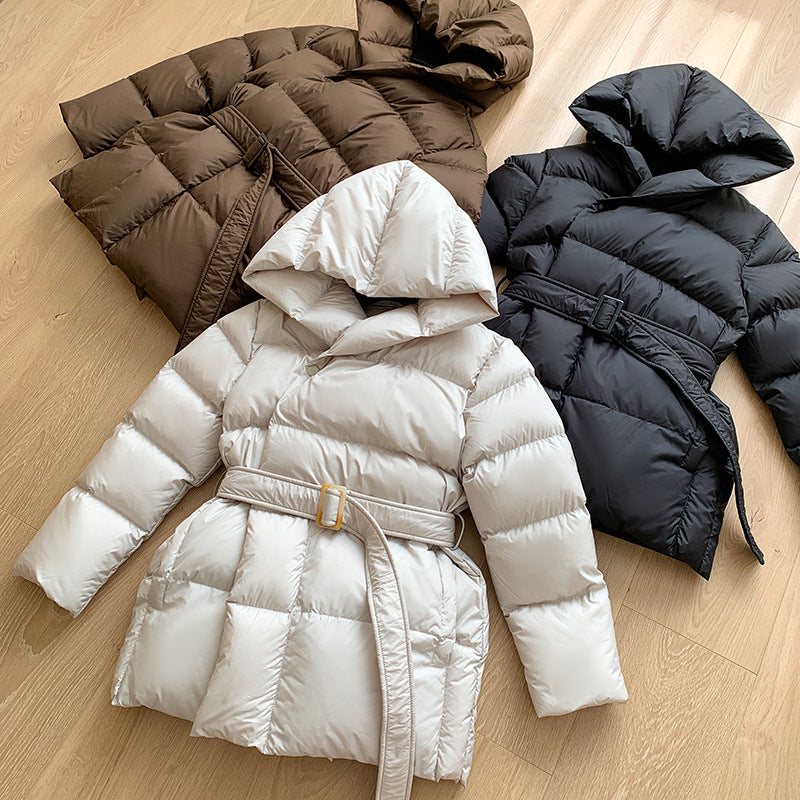 Women's Down High-grade White Duck Slimming European Jackets
