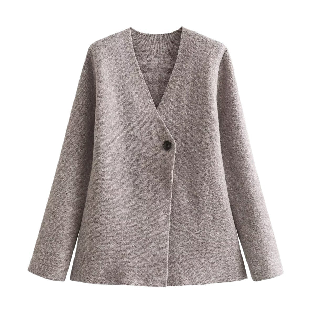 Women's Spring Elegant Slightly Mature Knitted Jackets