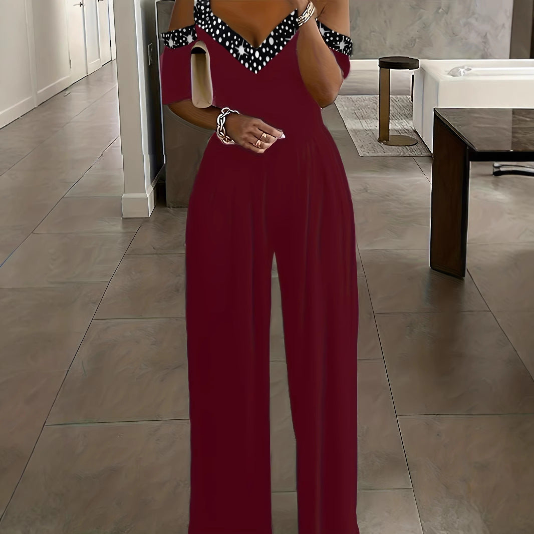 Innovative Comfortable Women's One-piece Dress Printed Jumpsuits