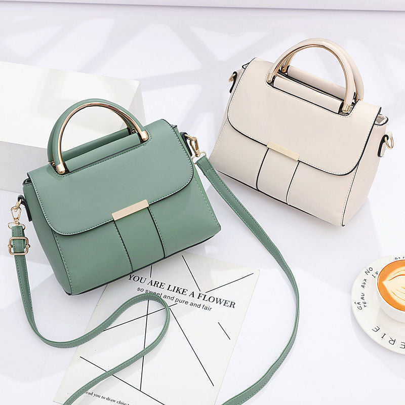 Fashion Simple Korean Style Personalized Solid Handbags