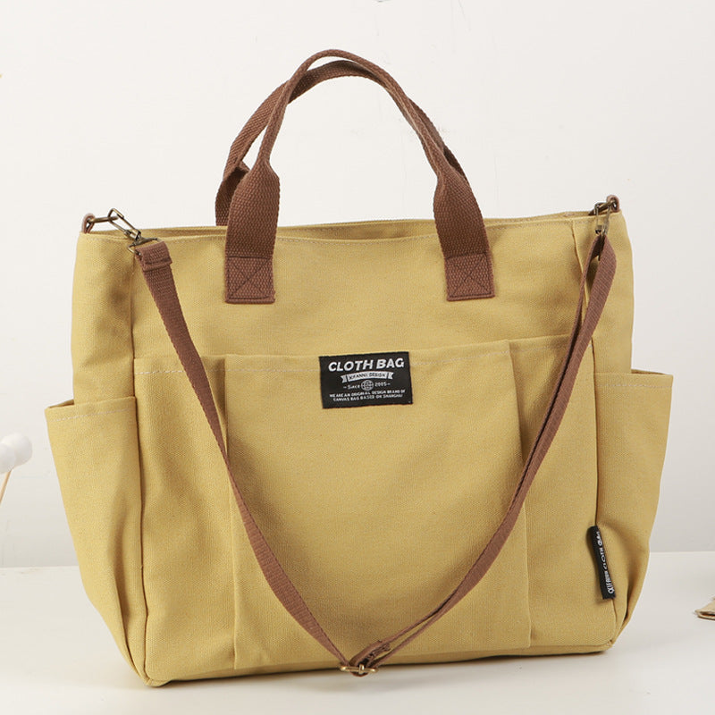 Canvas Thickened Leisure Computer Simple Portable Crossbody Bags
