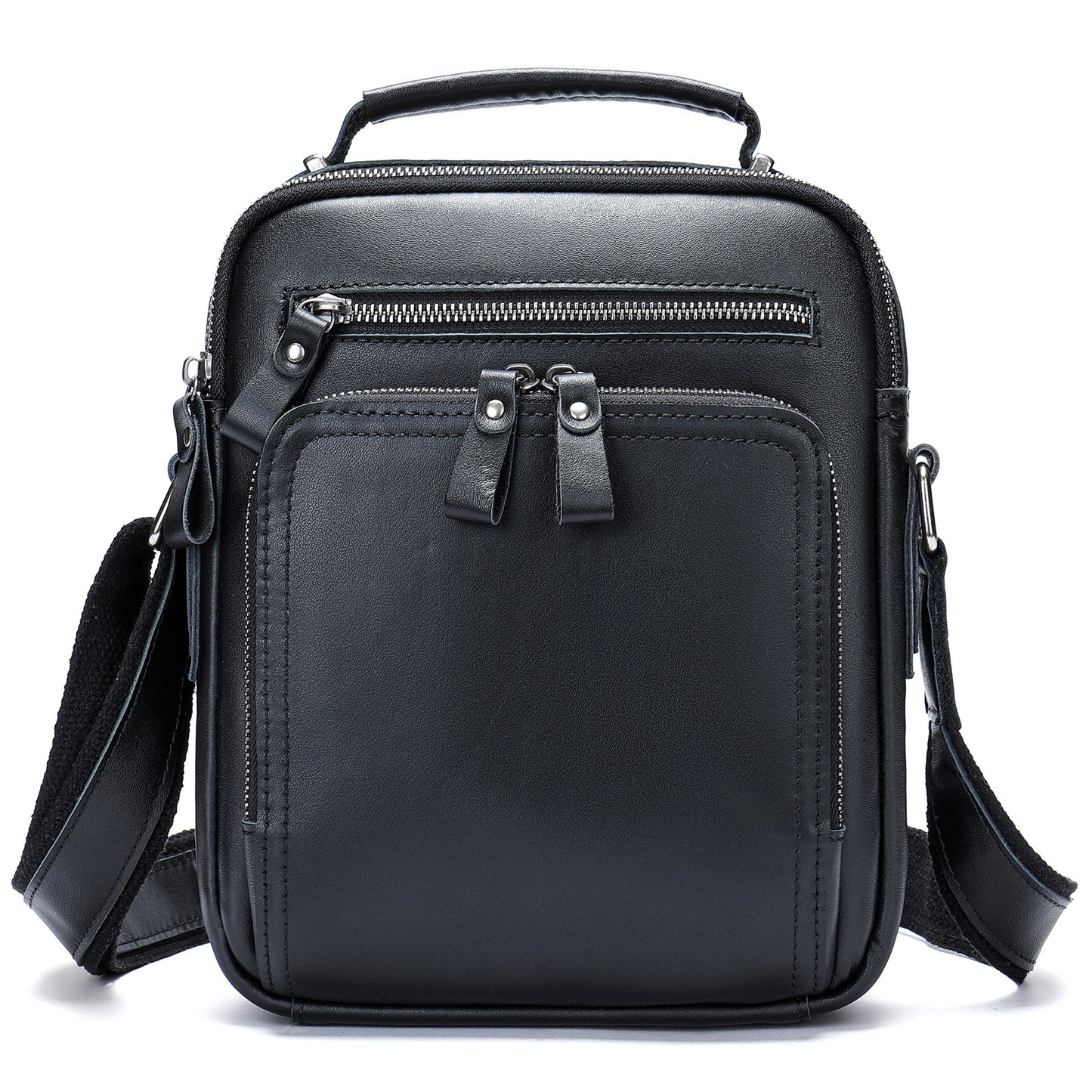 Leather Retro Crazy Horse Multifunctional Cowhide Men's Shoulder Bags