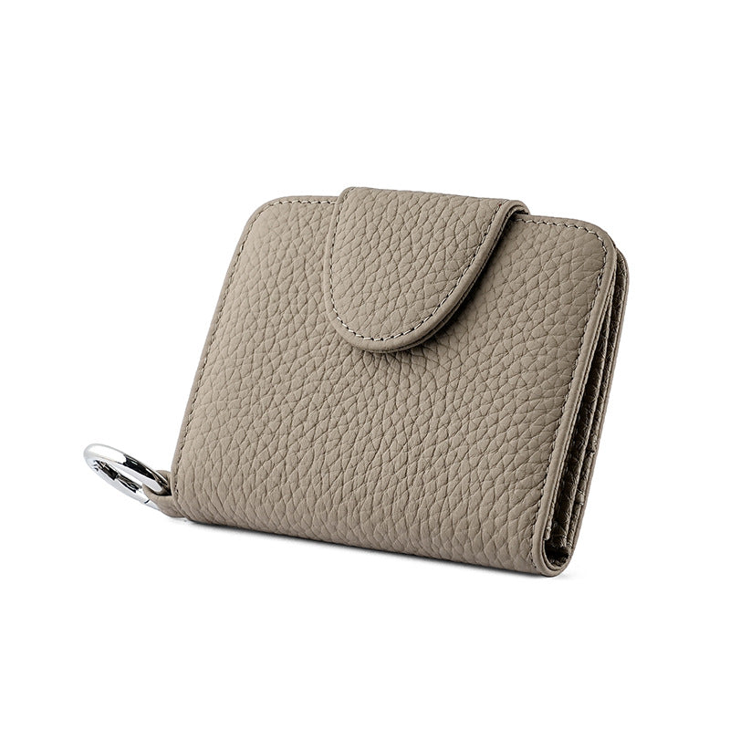 Women's Type First Layer Cowhide Genuine Leather Coin Purses