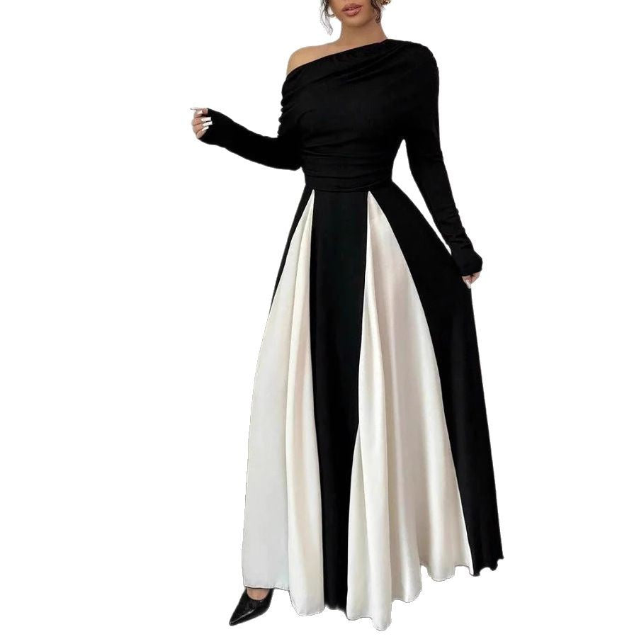 Women's Dinner Party Tight A- Line Large Dresses