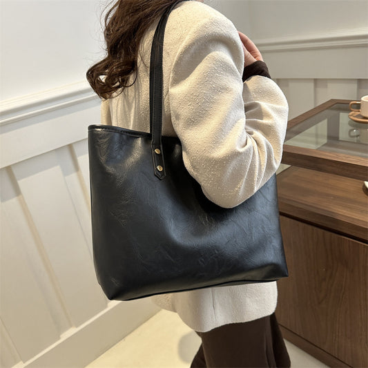 Capacity Korean Style Commuter Early Spring Fashion Tote Bags