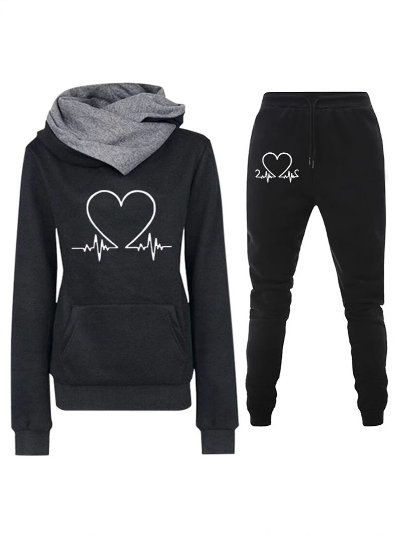 Spring Leisure Sports Heartbeat Frequency Female Women's Sweater, Sweater